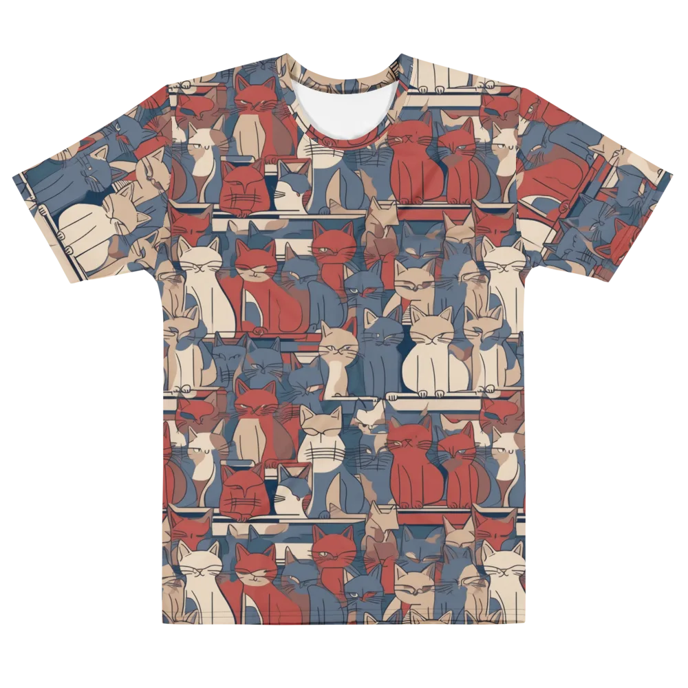 Catwalk Collective on Men's Cotton Crew Neck T-Shirt — Front