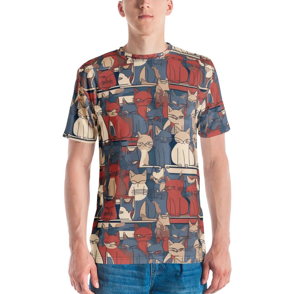 Catwalk Collective on Men's Crew Neck T-Shirt — Front