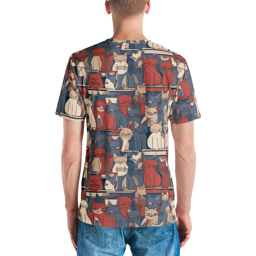Catwalk Collective on Men's Crew Neck T-Shirt — Back