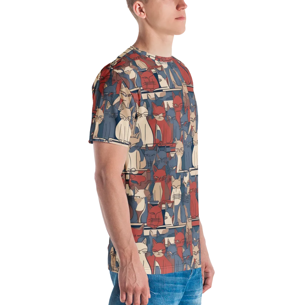 Catwalk Collective on Men's Crew Neck T-Shirt — Right