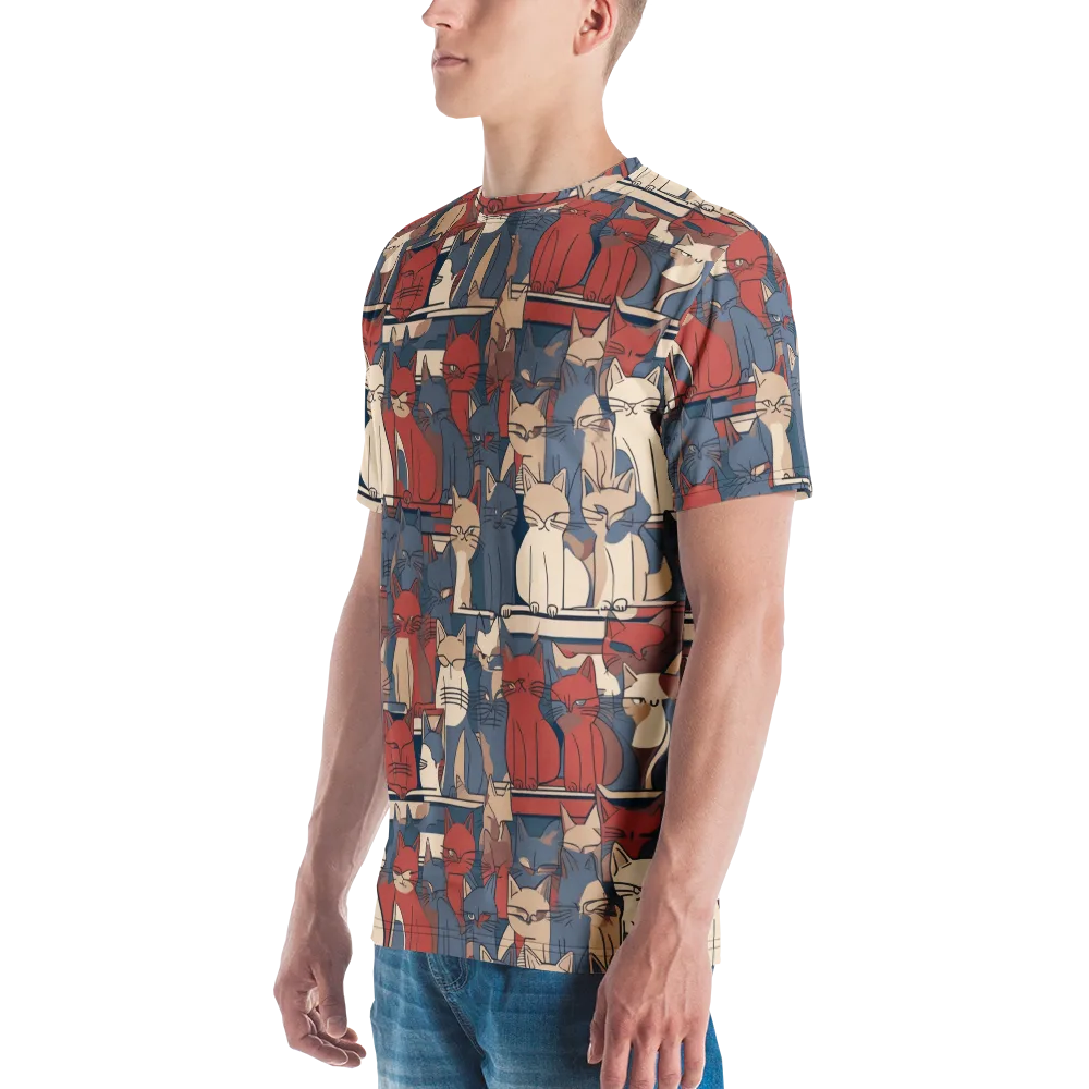 Catwalk Collective on Men's Crew Neck T-Shirt — Left