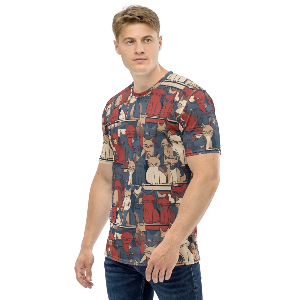 Catwalk Collective on Men's Crew Neck T-Shirt — Left