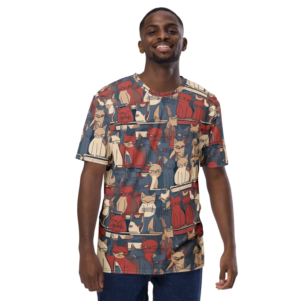 Catwalk Collective on Men's Crew Neck T-Shirt — Front