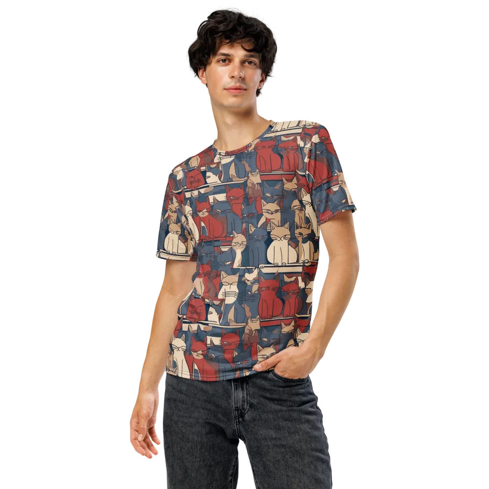 Catwalk Collective on Men's Crew Neck T-Shirt — Front