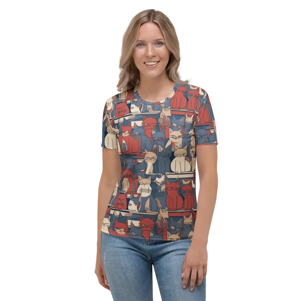 Catwalk Collective on Women's Crew Neck T-Shirt — Front
