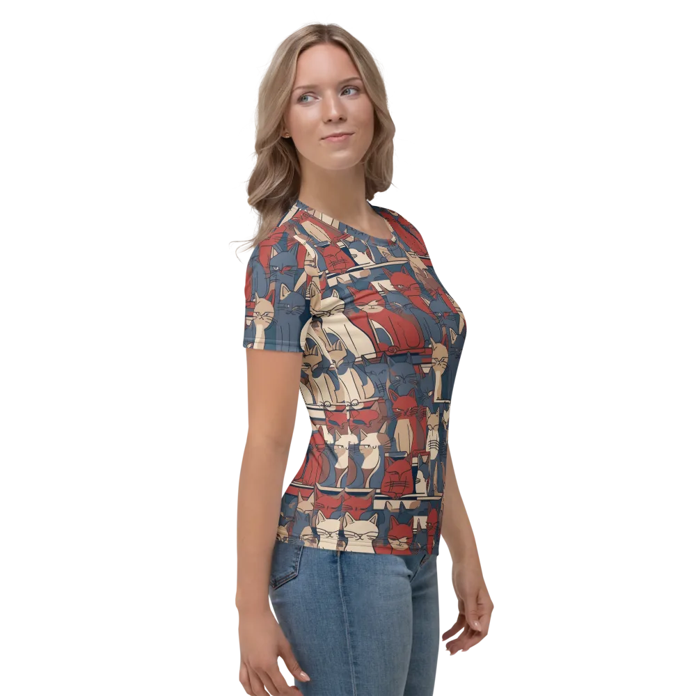 Catwalk Collective on Women's Crew Neck T-Shirt — Right