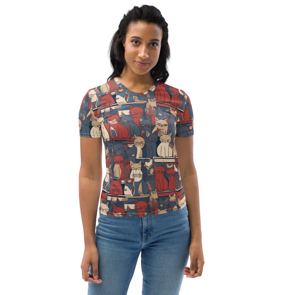 Catwalk Collective on Women's Crew Neck T-Shirt — Front