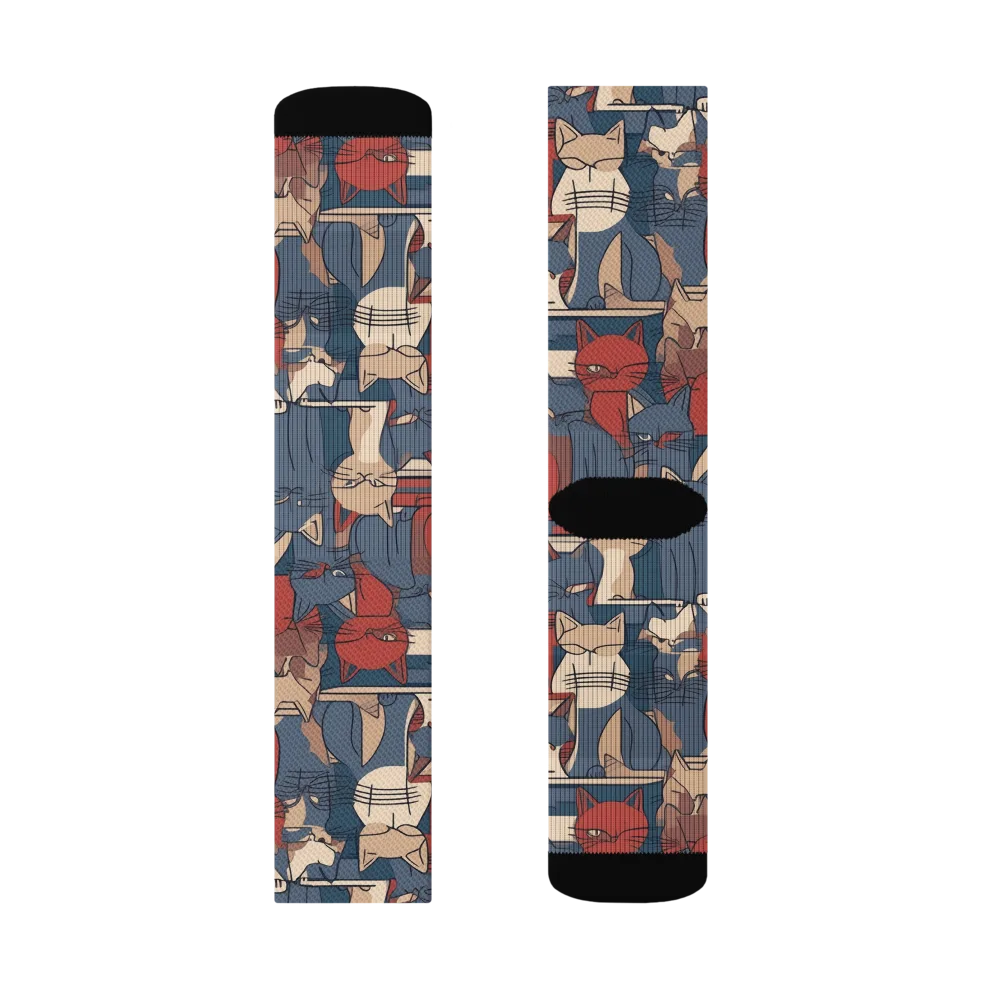 Catwalk Collective on Socks — Left Sock