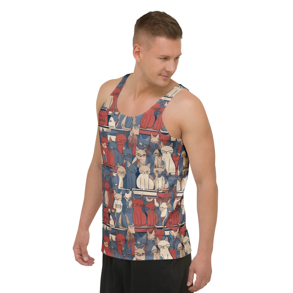 Catwalk Collective on Men's Tank Top — Left Front