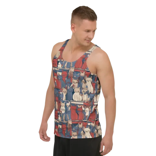Catwalk Collective on a Men's Tank Top