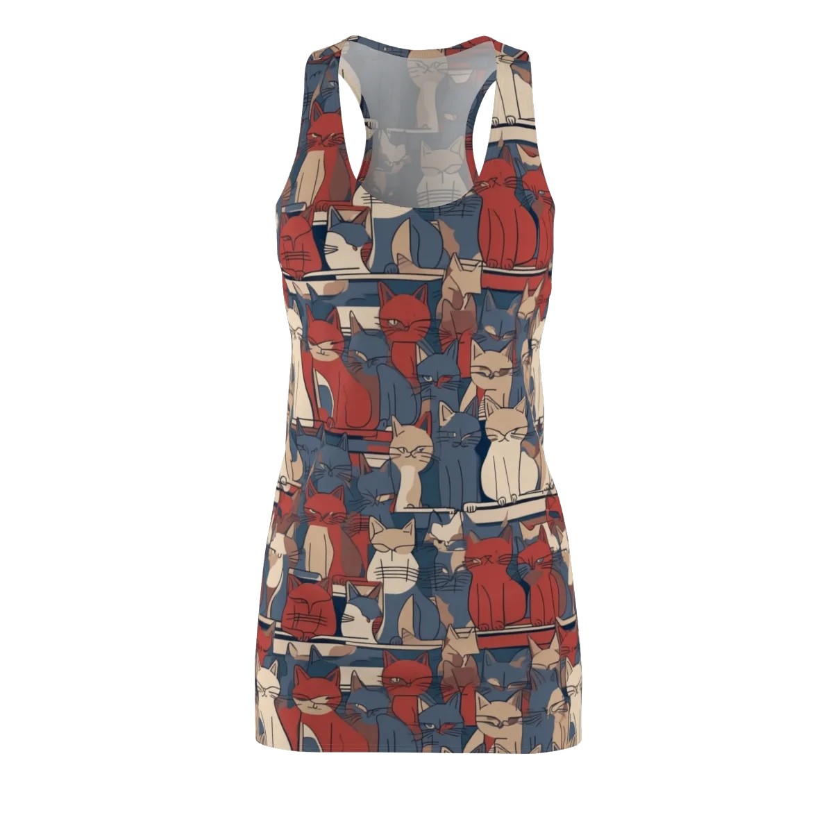 Catwalk Collective on Racerback Dress — Front