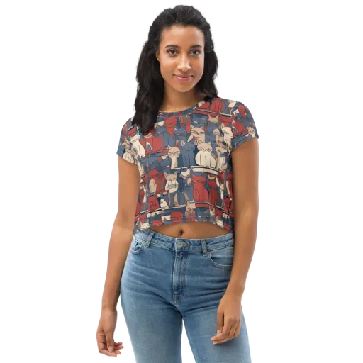 Catwalk Collective on a Crop Tee