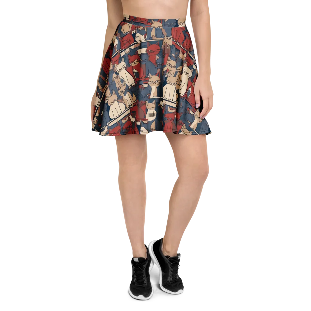 Catwalk Collective on Skater Skirt — Front