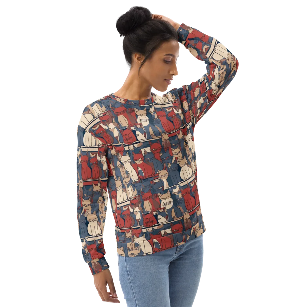 Catwalk Collective on Sweatshirt — Right Front