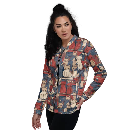 Catwalk Collective on a Bomber Jacket