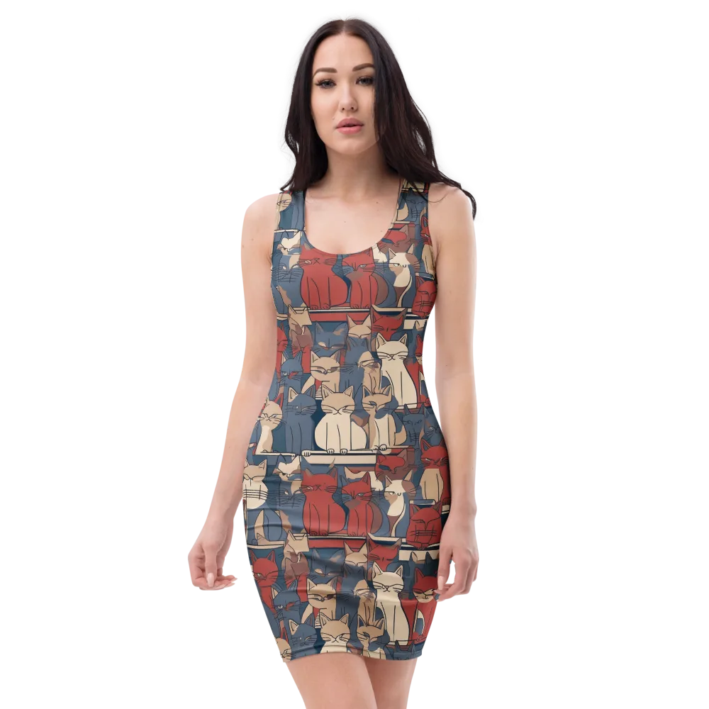 Catwalk Collective on Bodycon Dress — Front