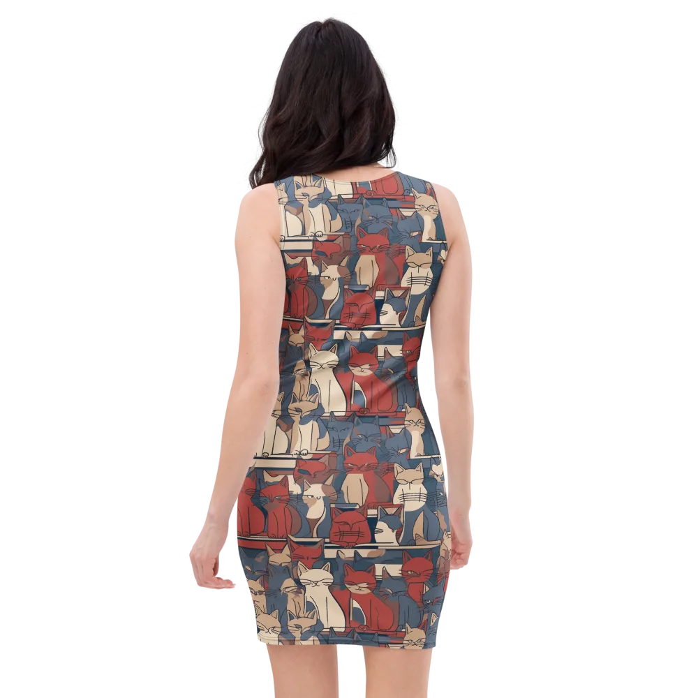Catwalk Collective on Bodycon Dress — Back