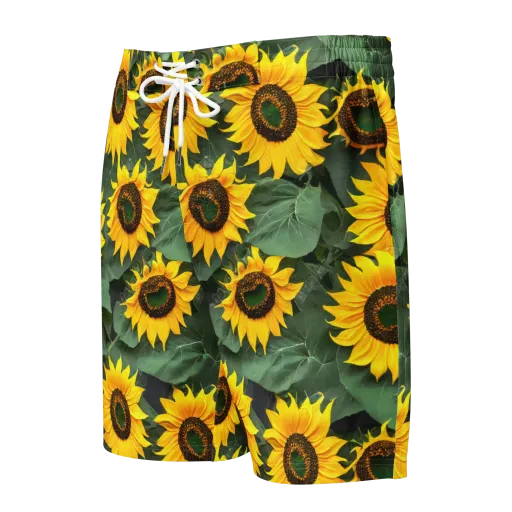 Sunlit Harvest on a Men's Board Shorts