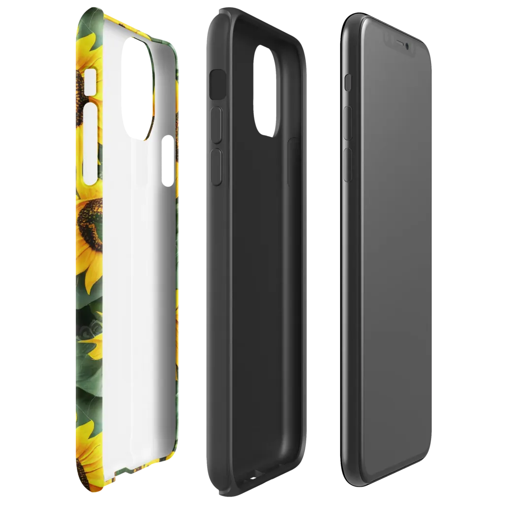 Sunlit Harvest on Tough Case for iPhone® — Right