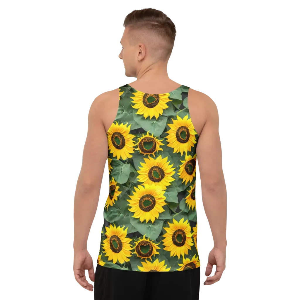Sunlit Harvest on Men's Tank Top — Back