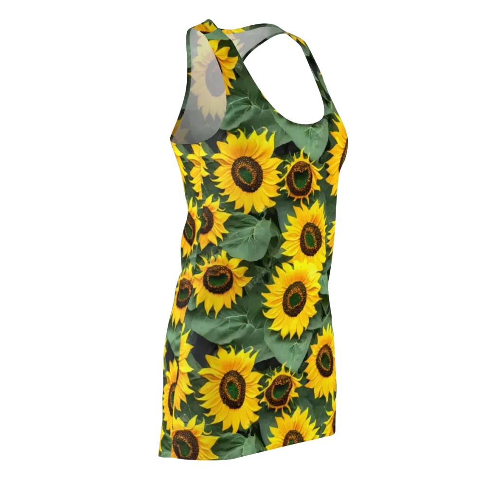 Sunlit Harvest on Racerback Dress — Front Side