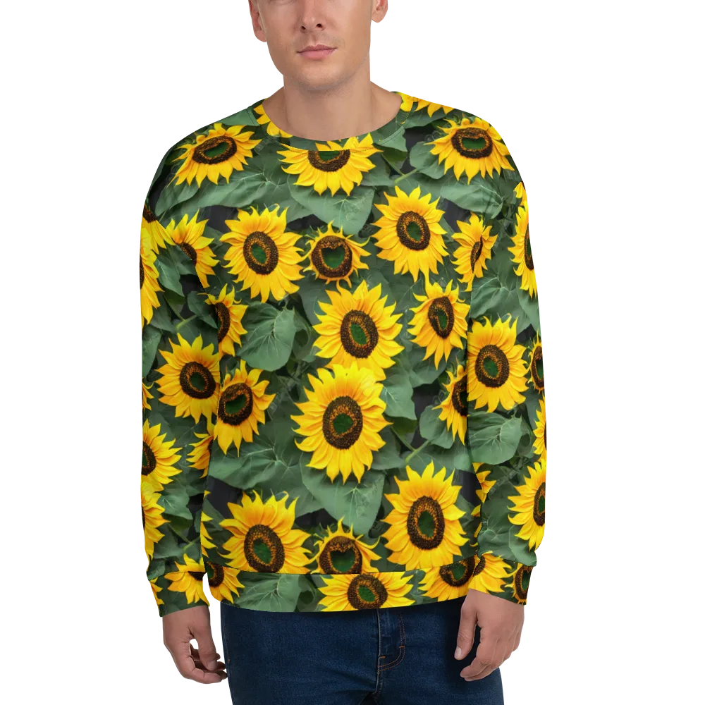 Sunlit Harvest on Sweatshirt — Front