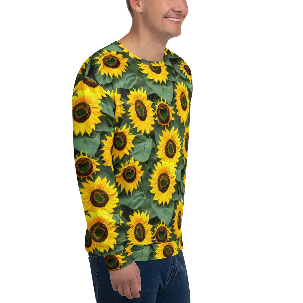 Sunlit Harvest on Sweatshirt — Right Front