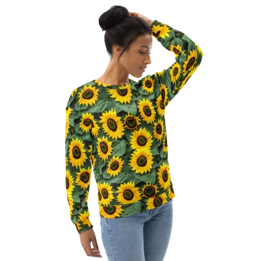 Sunlit Harvest on a Sweatshirt