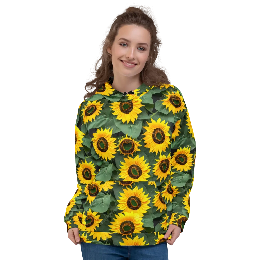Sunlit Harvest on Hoodie — Front