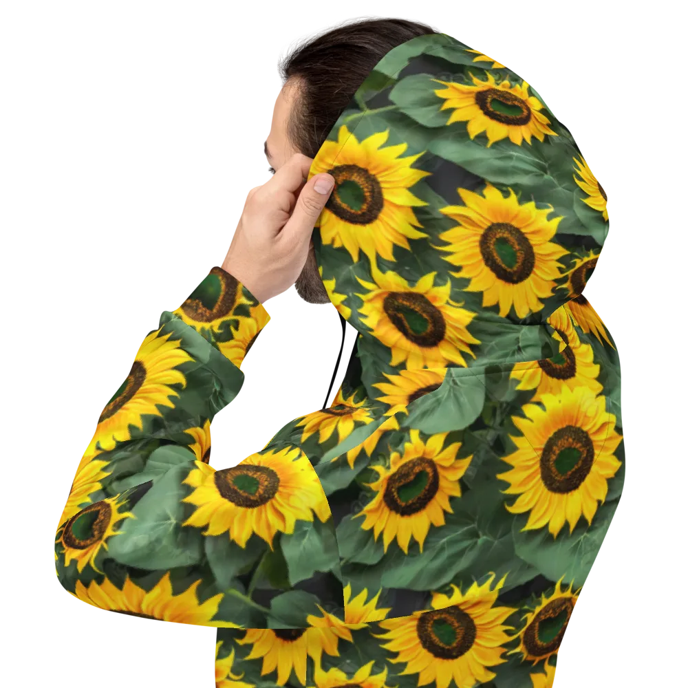 Sunlit Harvest on Hoodie — Back