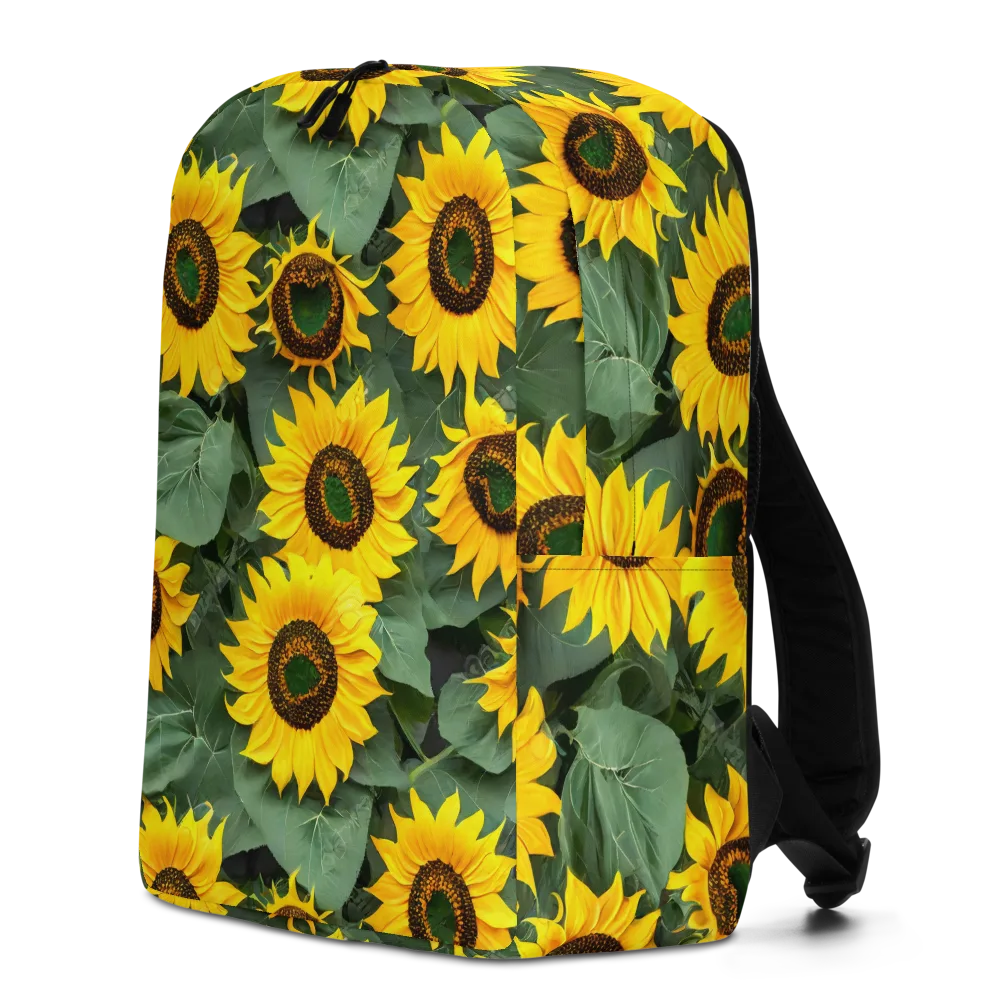 Sunlit Harvest on Minimalist Backpack — Left