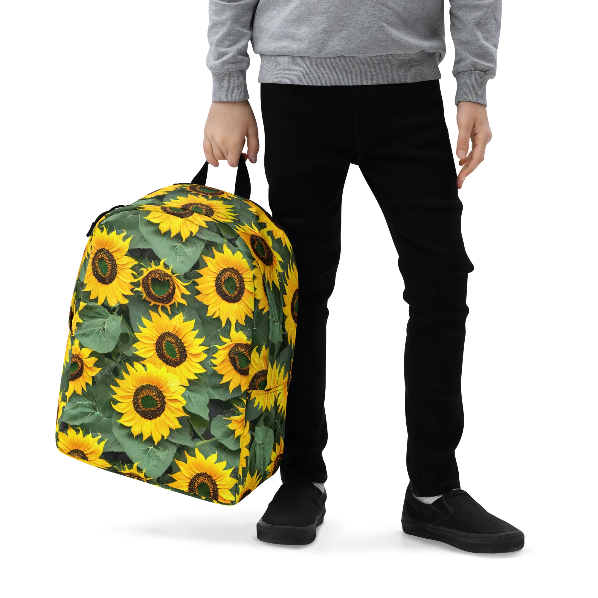 Sunlit Harvest on Minimalist Backpack — Zoomed-in