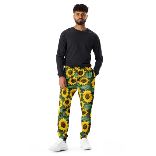 Sunlit Harvest on a Men's Joggers