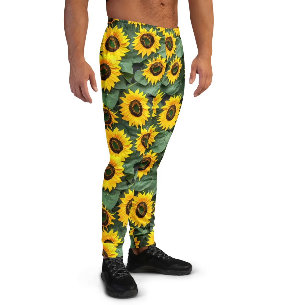 Sunlit Harvest on Men's Joggers — Right