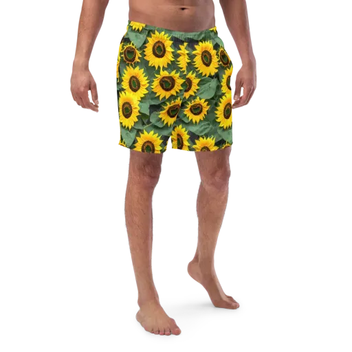 Sunlit Harvest on a Swim Trunks