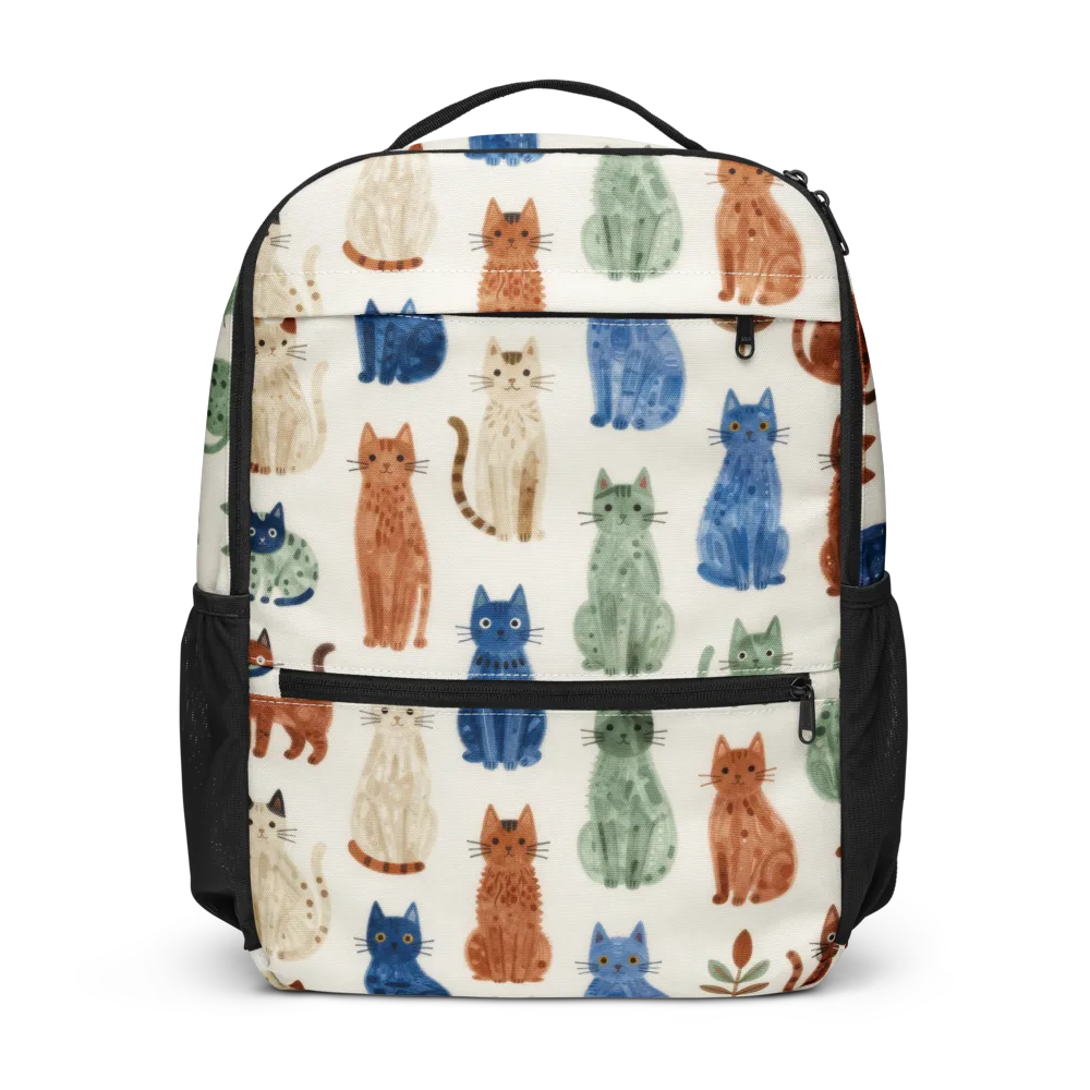 Whisker Garden on Utility Backpack — Front