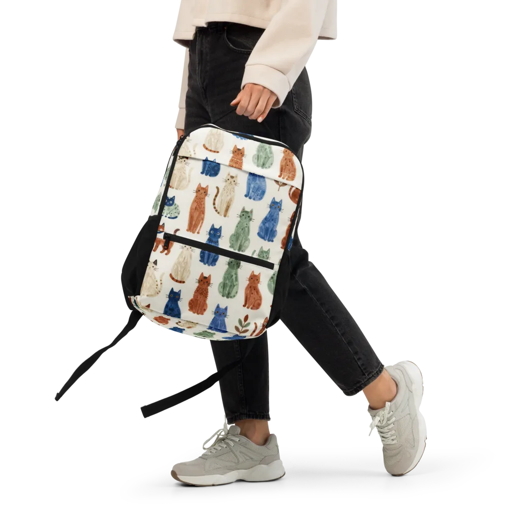 Whisker Garden on Utility Backpack — Front