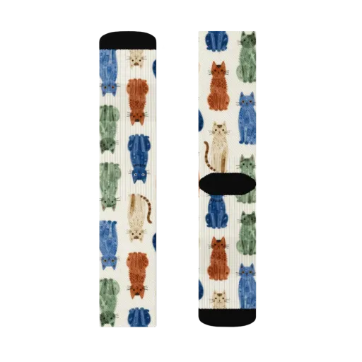 Whisker Garden on a Socks