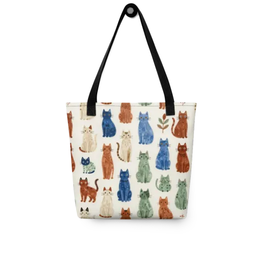 Whisker Garden on a Tote Bag
