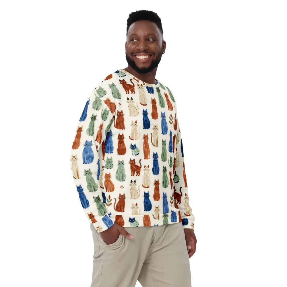 Whisker Garden on Sweatshirt — Front