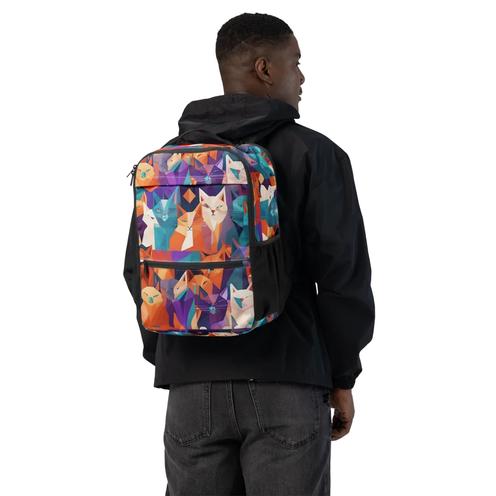 Prismatic Prowl on Utility Backpack — Back