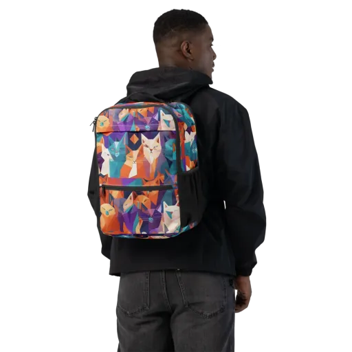 Prismatic Prowl on a Utility Backpack