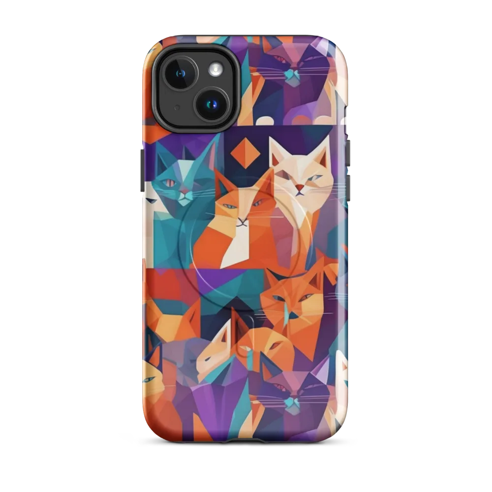 Prismatic Prowl on MagSafe Tough Case for iPhone® — Front