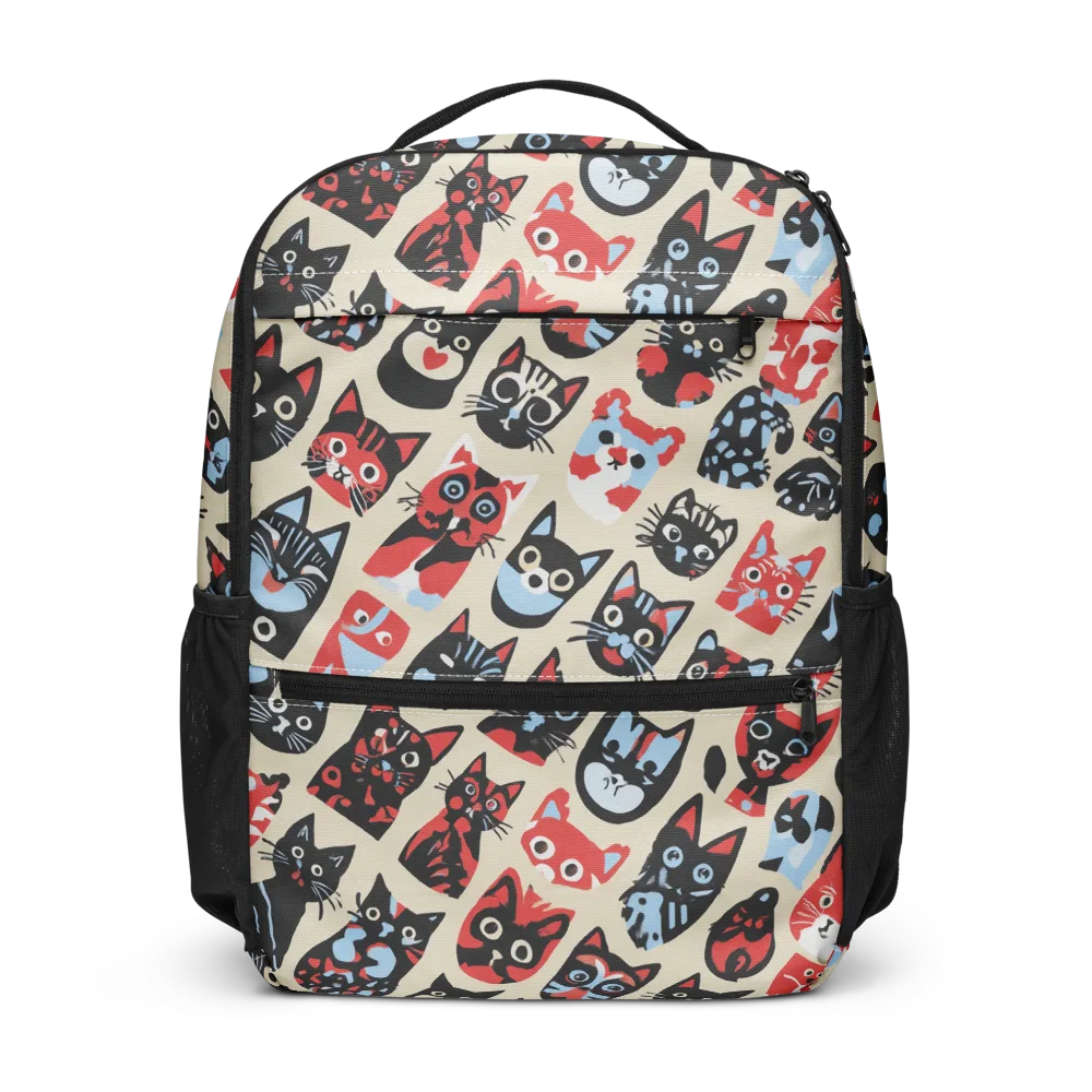 Velvet Alley on Utility Backpack — Front