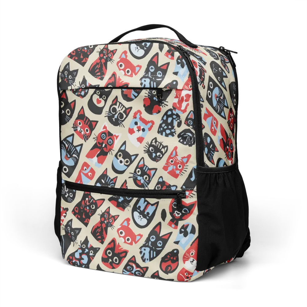 Velvet Alley on Utility Backpack — Left Front