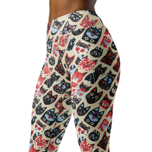 Velvet Alley on a Yoga Leggings