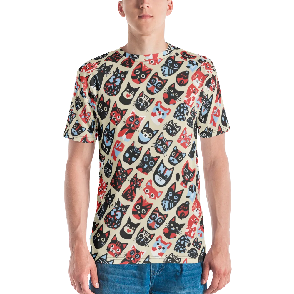 Velvet Alley on Men's Crew Neck T-Shirt — Front