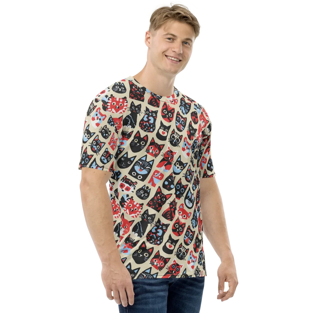 Velvet Alley on Men's Crew Neck T-Shirt — Right