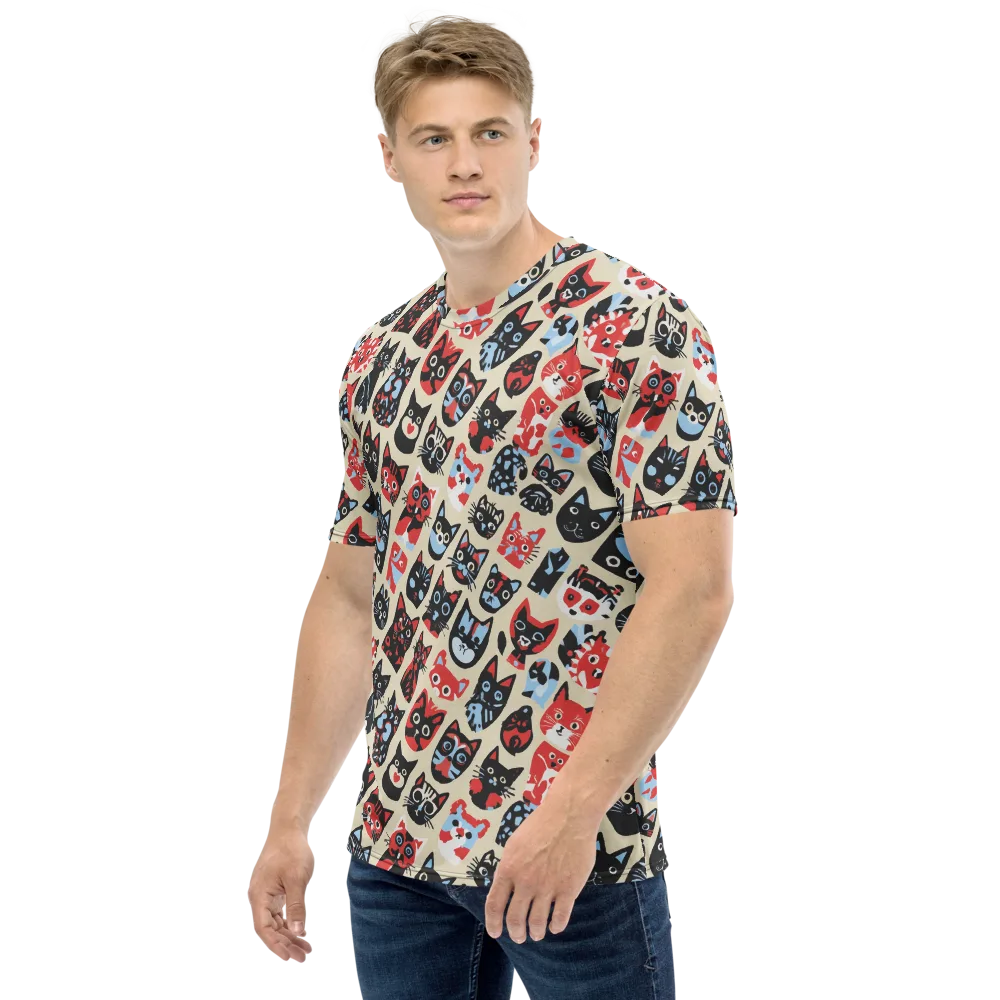Velvet Alley on Men's Crew Neck T-Shirt — Left