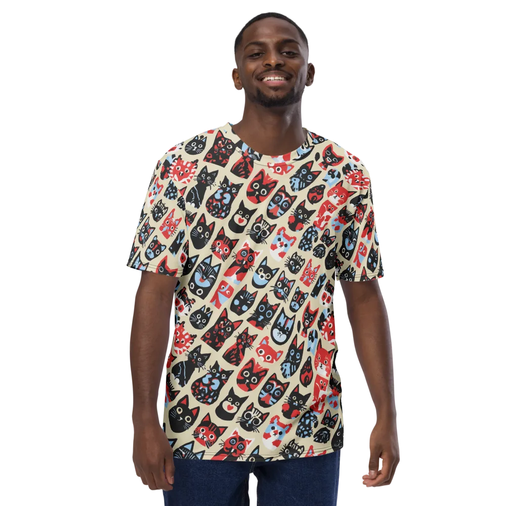 Velvet Alley on Men's Crew Neck T-Shirt — Front